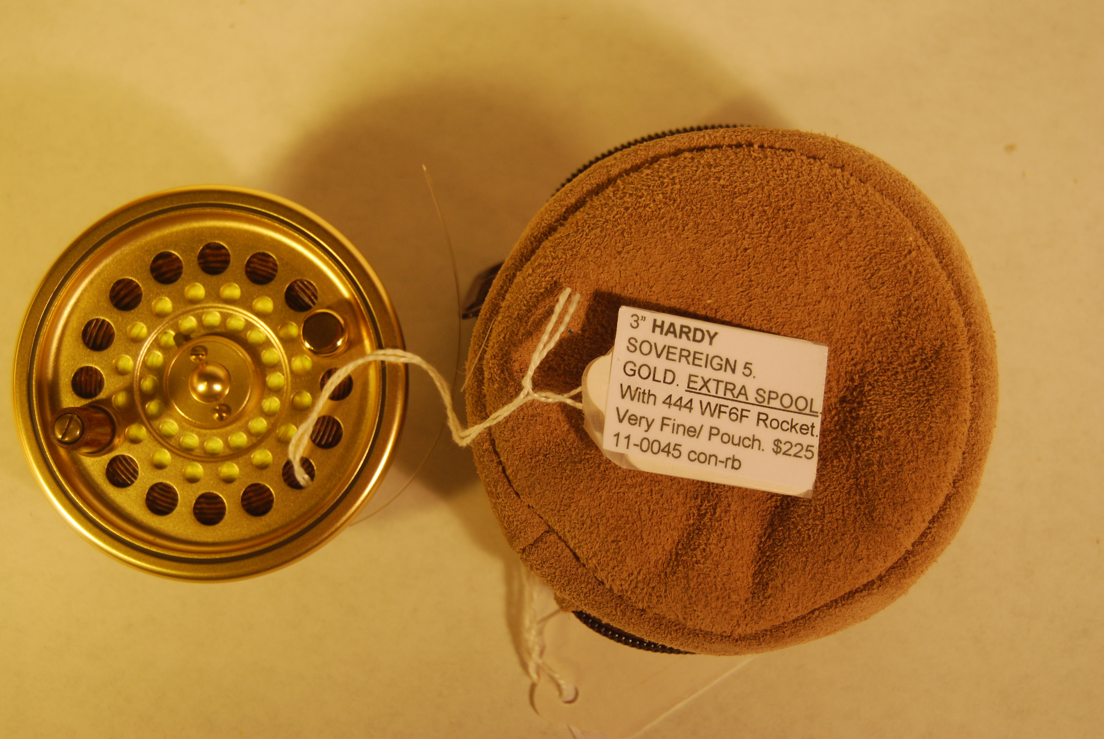 Image for 3” HARDY “SOVEREIGN 5” GOLD. EXTRA SPOOL.